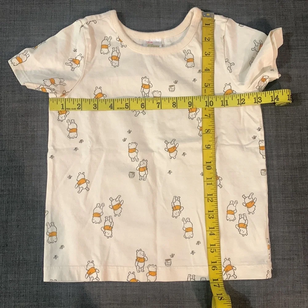 Disney by Hanna Andersson T-shirt Winnie The Pooh Pattern Off White 5 Casual